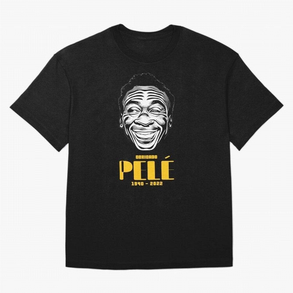 Pel¨¦ O Rei | Obrigado Pel¨¦ Essential T-Shirt Show Passion for the Stars of FIFA World Cup 2026 for Fans of Mbappe and Neymar and Argentina, France and Brazil, Bringing Game Day Rituals, Football Legends, Country Pride and the Road to the Final;