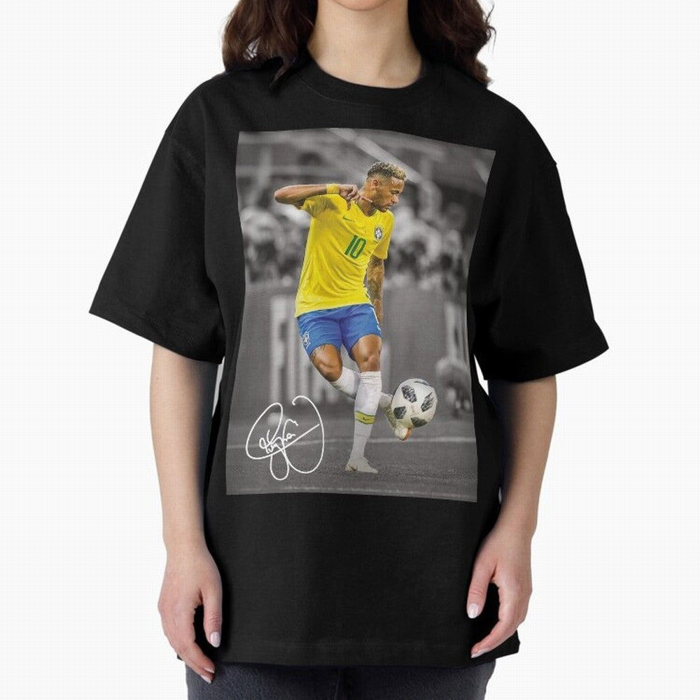 Neymar Premium T-Shirt Discover FIFA World Cup 2026 USA Canada Mexico Spirit, Centered on France and Portugal, Messi and Cristiano Ronaldo, Global Supporter Spirit, Legendary Goals, National Colors and Tournament Celebration; Ideal for Fans Who