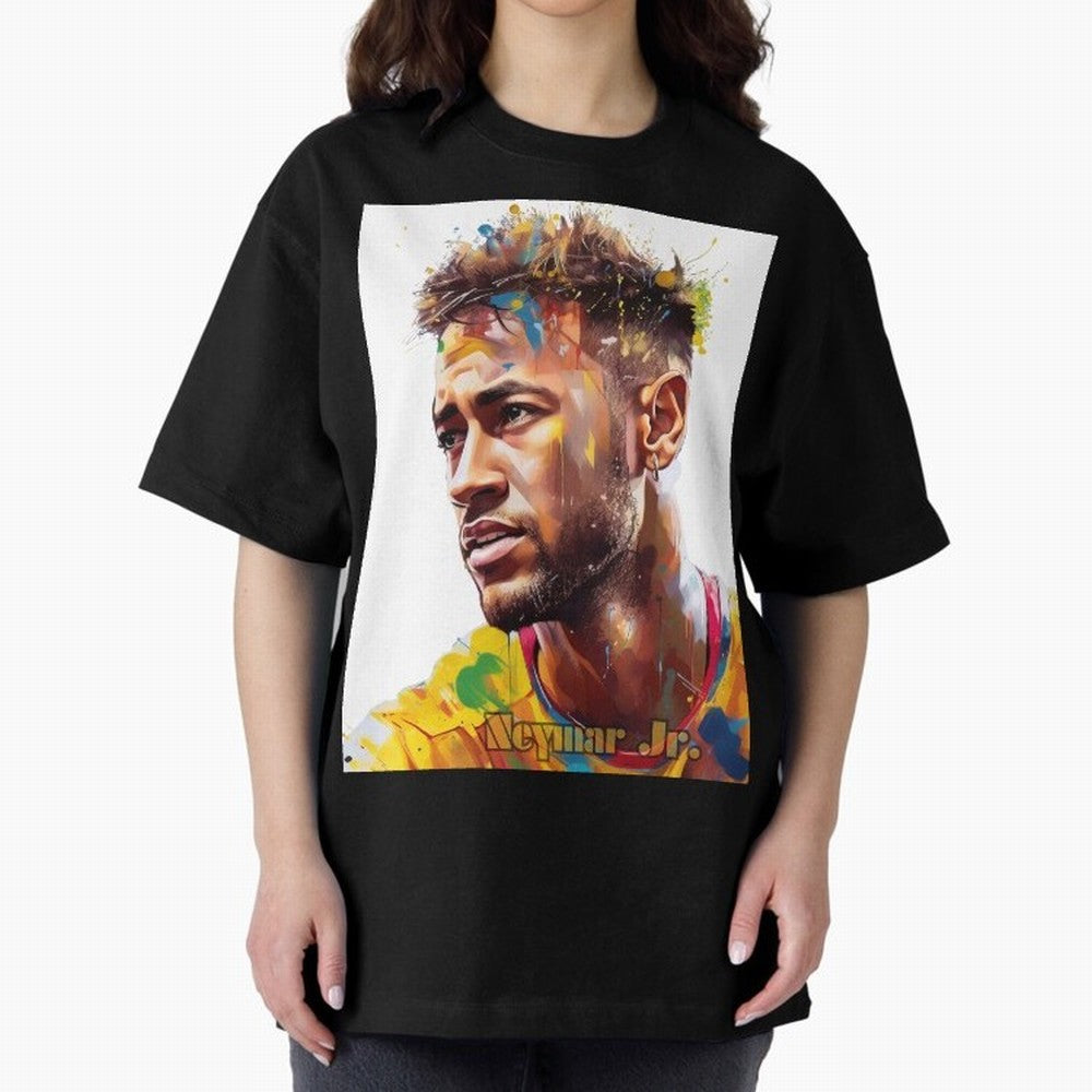 Neymar Graphic T-Shirt Bring Global Tournament Vibes to Match Day Hype around FIFA World Cup 2026, Messi and Cristiano Ronaldo, France and Portugal, Match Day Excitement, Supporter Culture, Golden Goals and Global Football Passion; Ideal for Fans