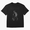Art Neymar Wallpaper Graphic T-Shirt Bring a Vintage Feel to FIFA World Cup 2026 Group Stage for Fans of Cristiano Ronaldo, Haaland and CR7 and France and Portugal, Bringing Vintage Soccer Flavor, Modern Football Stars, National Flags and Final