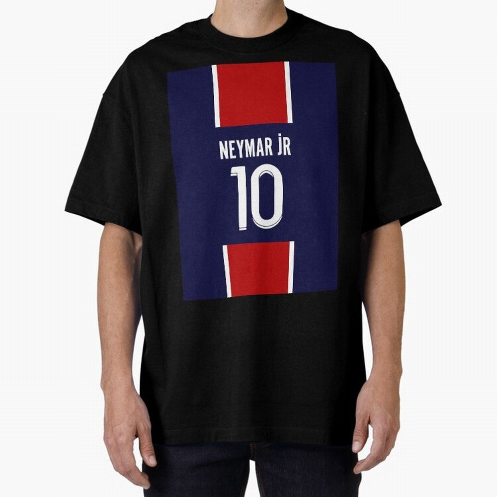 Neymar - Paris 2023 Graphic T-Shirt Create Match Day Hype around FIFA World Cup 2026 Group Stage, CR7, Portugal, Goal Celebration Energy, Supporter Heritage, Football Icons and Worldwide Tournament Joy; Ideal for Passionate Fans Who Love Underdog