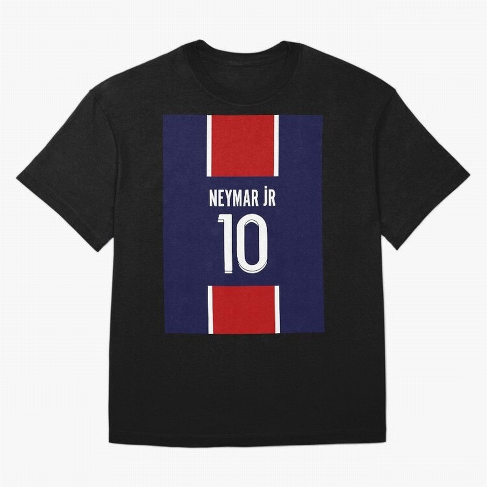 Neymar - Paris 2023 Graphic T-Shirt Create Match Day Hype around FIFA World Cup 2026 Group Stage, CR7, Portugal, Goal Celebration Energy, Supporter Heritage, Football Icons and Worldwide Tournament Joy; Ideal for Passionate Fans Who Love Underdog