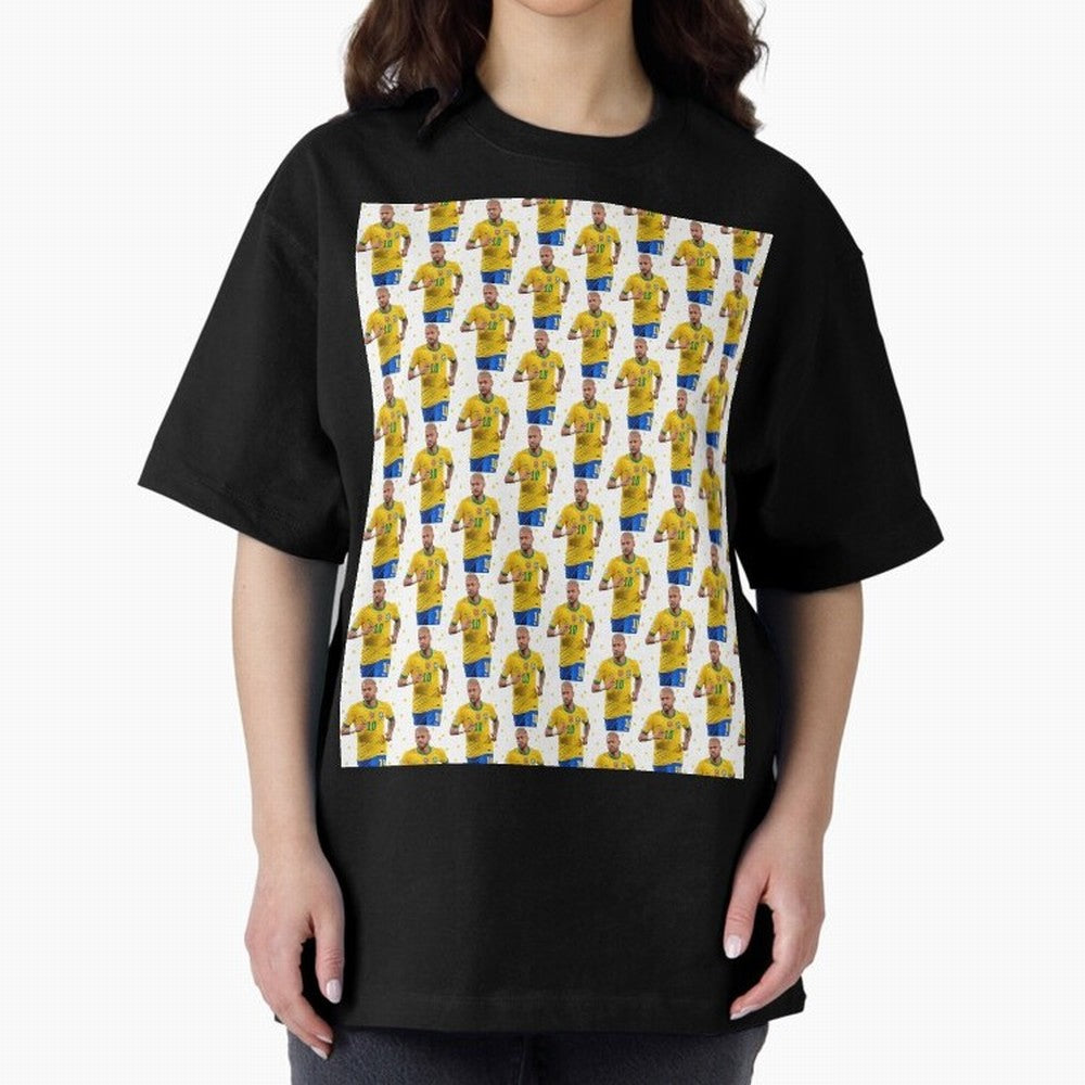 Neymar Star Sexy Graphic T-Shirt Show Support during Global Football Passion for FIFA World Cup 2026 USA Canada Mexico, Driven by Mbappe, Portugal, Supporter Pride, Iconic Celebrations, Legendary Names and Global Match Day Energy; Ideal for