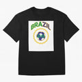 brazil 2026 world cup soccer badge Premium T-Shirt Celebrate the Magic of FIFA World Cup 2026 with Mbappe and Neymar, France and Portugal Energy, Stadium Memories, Football Loyalty, International Chants and Championship Tradition; Perfect for