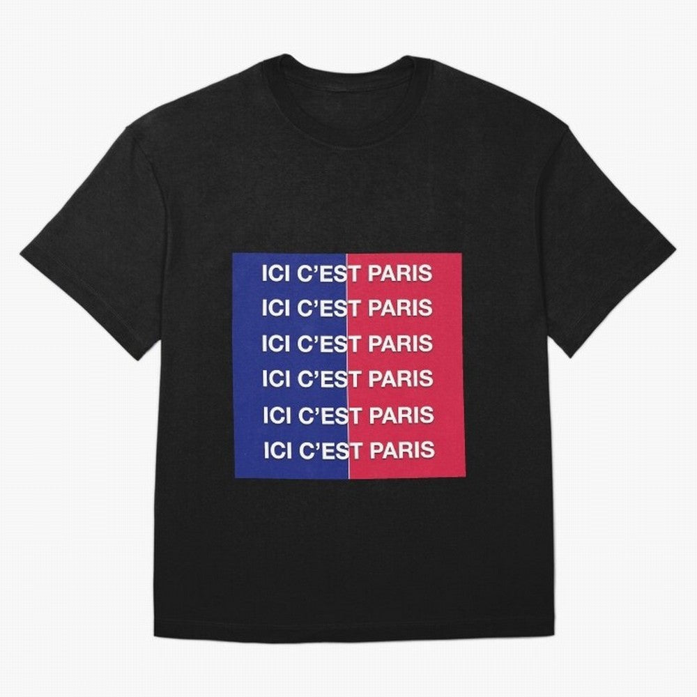 ICI C'EST PARIS Premium T-Shirt Showcase FIFA World Cup 2026 USA Canada Mexico for Fans of Mbappe and Neymar and Netherlands, Bringing Tournament Hype, Historic Matchups, Family Viewing Parties and Global Sports Pride; Perfect for Supporters Who