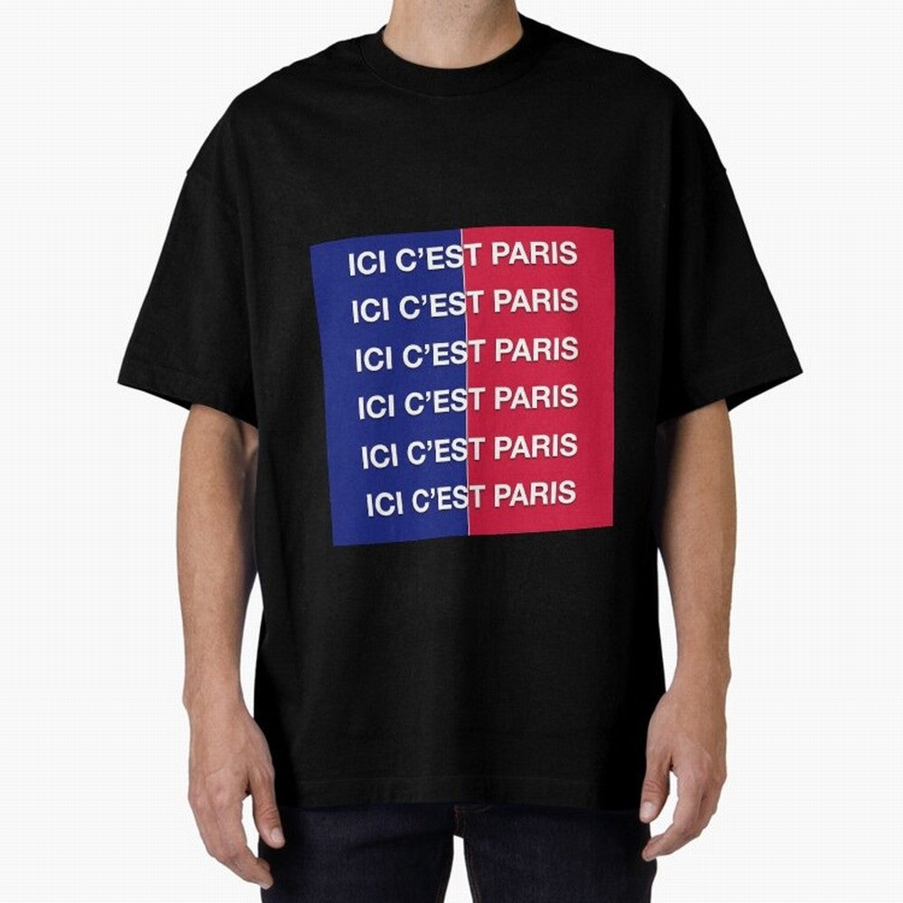ICI C'EST PARIS Premium T-Shirt Showcase FIFA World Cup 2026 USA Canada Mexico for Fans of Mbappe and Neymar and Netherlands, Bringing Tournament Hype, Historic Matchups, Family Viewing Parties and Global Sports Pride; Perfect for Supporters Who