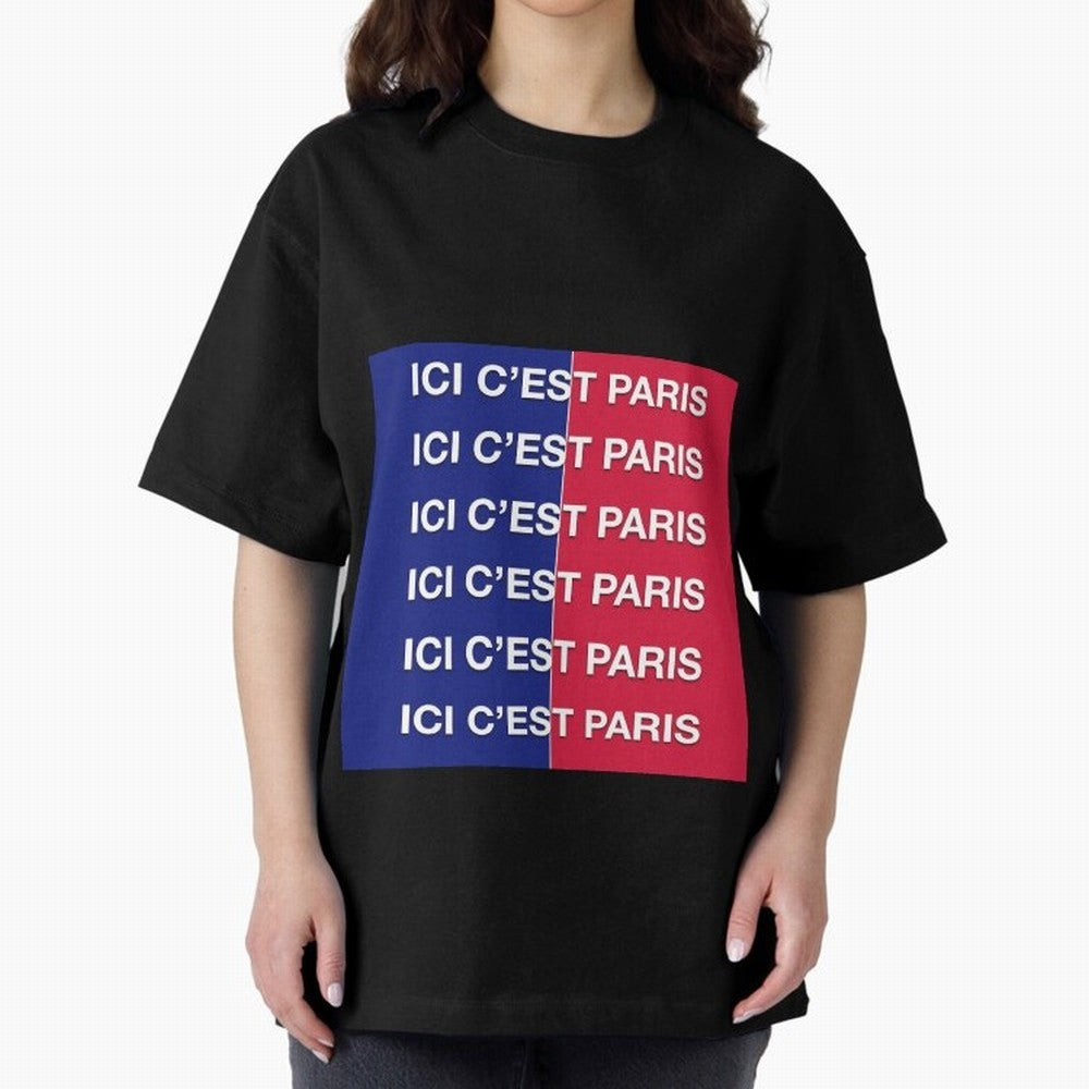 ICI C'EST PARIS Premium T-Shirt Showcase FIFA World Cup 2026 USA Canada Mexico for Fans of Mbappe and Neymar and Netherlands, Bringing Tournament Hype, Historic Matchups, Family Viewing Parties and Global Sports Pride; Perfect for Supporters Who