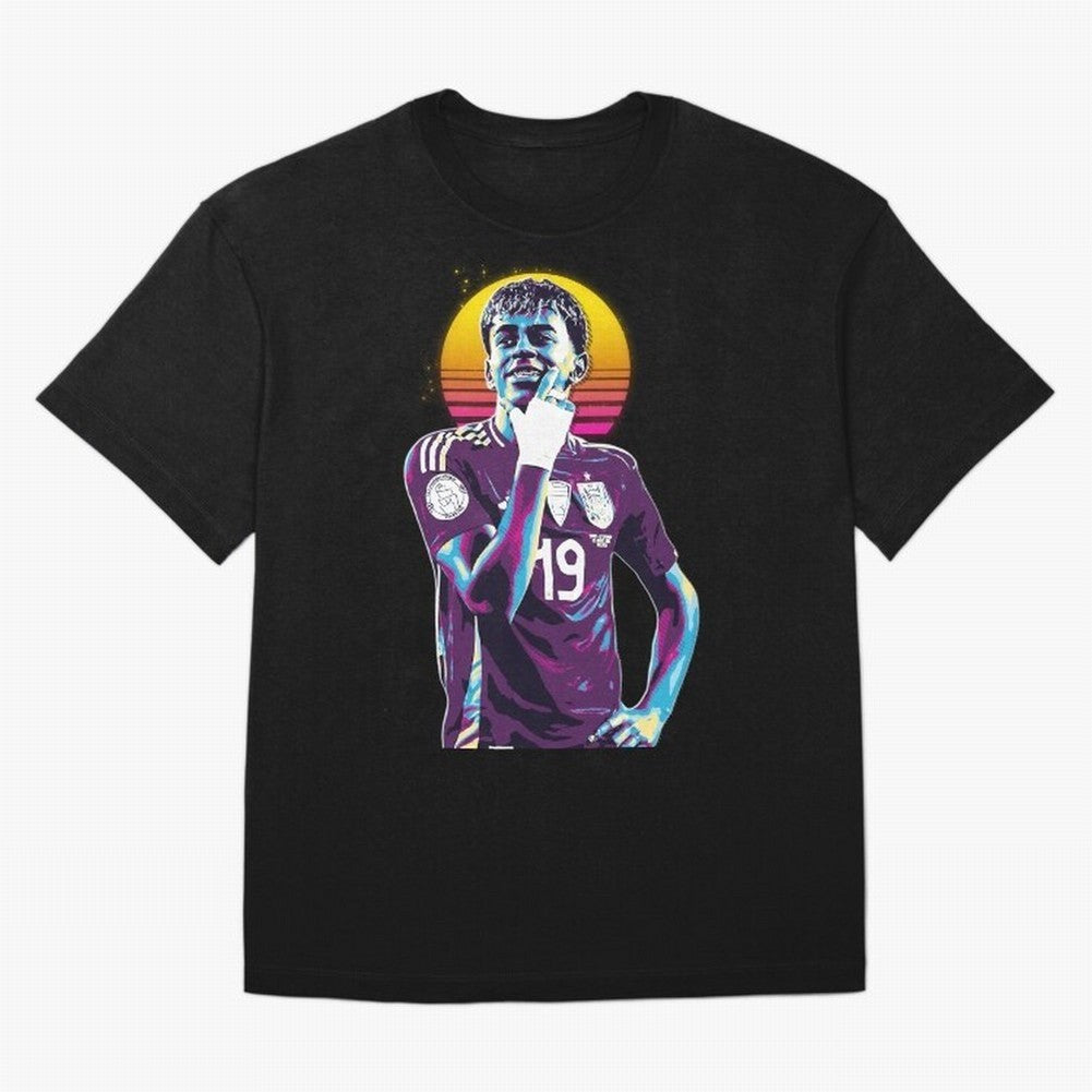Lamine Yamal celebration Classic T-Shirt Show Championship Spirit for Global Football Passion for FIFA World Cup 2026, with Messi and Cristiano Ronaldo, England, France and Netherlands, Global Supporter Spirit, Legendary Goals, National Colors and
