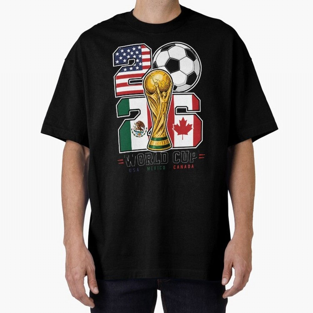2026 Soccer World Cup Football Design Classic T-Shirt Show Your Love for the FIFA World Cup 2026 USA Canada Mexico Journey through Neymar, Haaland and Cristiano Ronaldo Highlights, Portugal Pride, Stadium Chants, National Pride, Trophy Dreams and