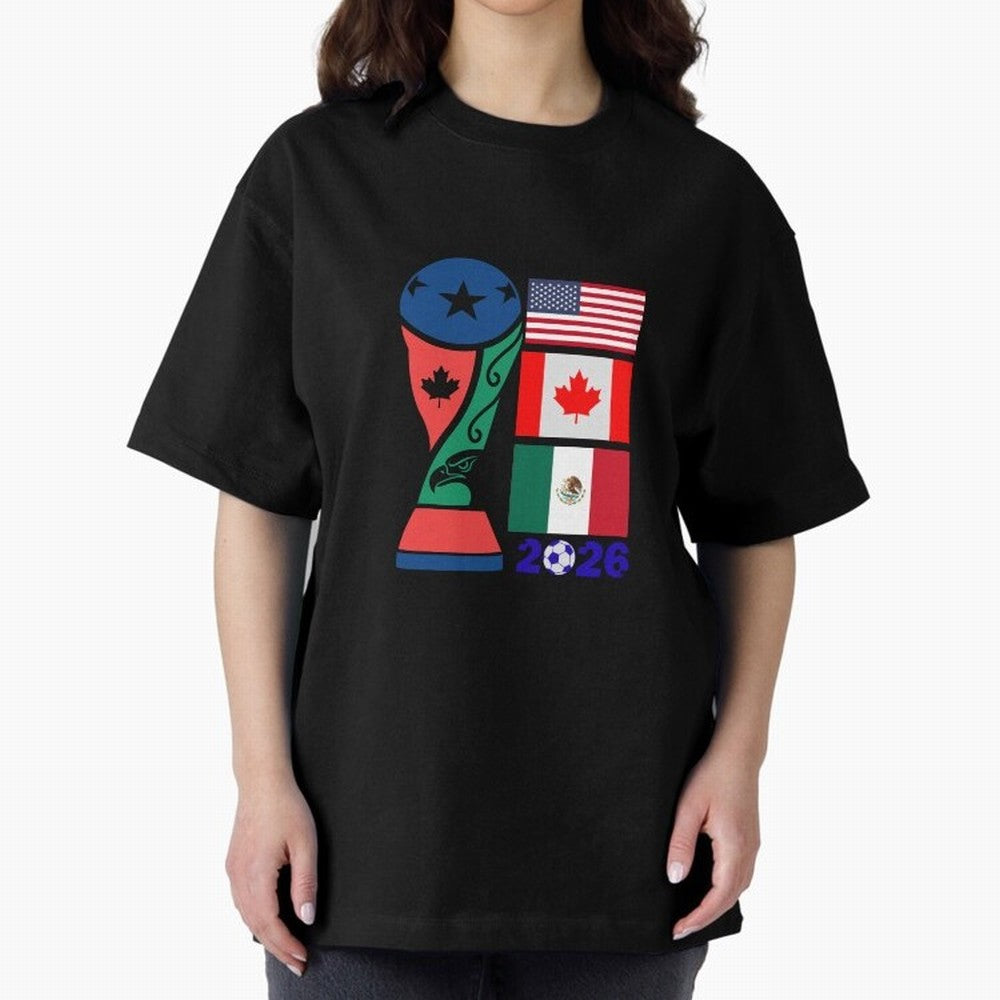 North America Football Unity 2026 Classic T-Shirt Turn Every Weekend Toward the FIFA World Cup 2026 USA Canada Mexico Journey through Neymar, Haaland and Cristiano Ronaldo Highlights, Brazil, Portugal and Argentina Pride, Goal Celebration Energy,