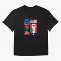 North America Football Unity 2026 Classic T-Shirt Turn Every Weekend Toward the FIFA World Cup 2026 USA Canada Mexico Journey through Neymar, Haaland and Cristiano Ronaldo Highlights, Brazil, Portugal and Argentina Pride, Goal Celebration Energy,