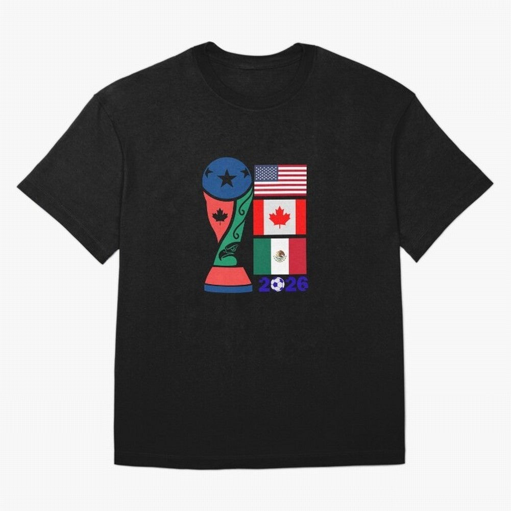 North America Football Unity 2026 Classic T-Shirt Turn Every Weekend Toward the FIFA World Cup 2026 USA Canada Mexico Journey through Neymar, Haaland and Cristiano Ronaldo Highlights, Brazil, Portugal and Argentina Pride, Goal Celebration Energy,