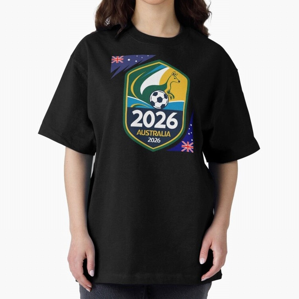 Australia WC2026 Classic T-Shirt Enjoy the Biggest Football Party of FIFA World Cup 2026 Group Stage Filled with Messi, England Energy, Global Supporter Spirit, Legendary Goals, National Colors and Tournament Celebration; Great for Watch Parties,
