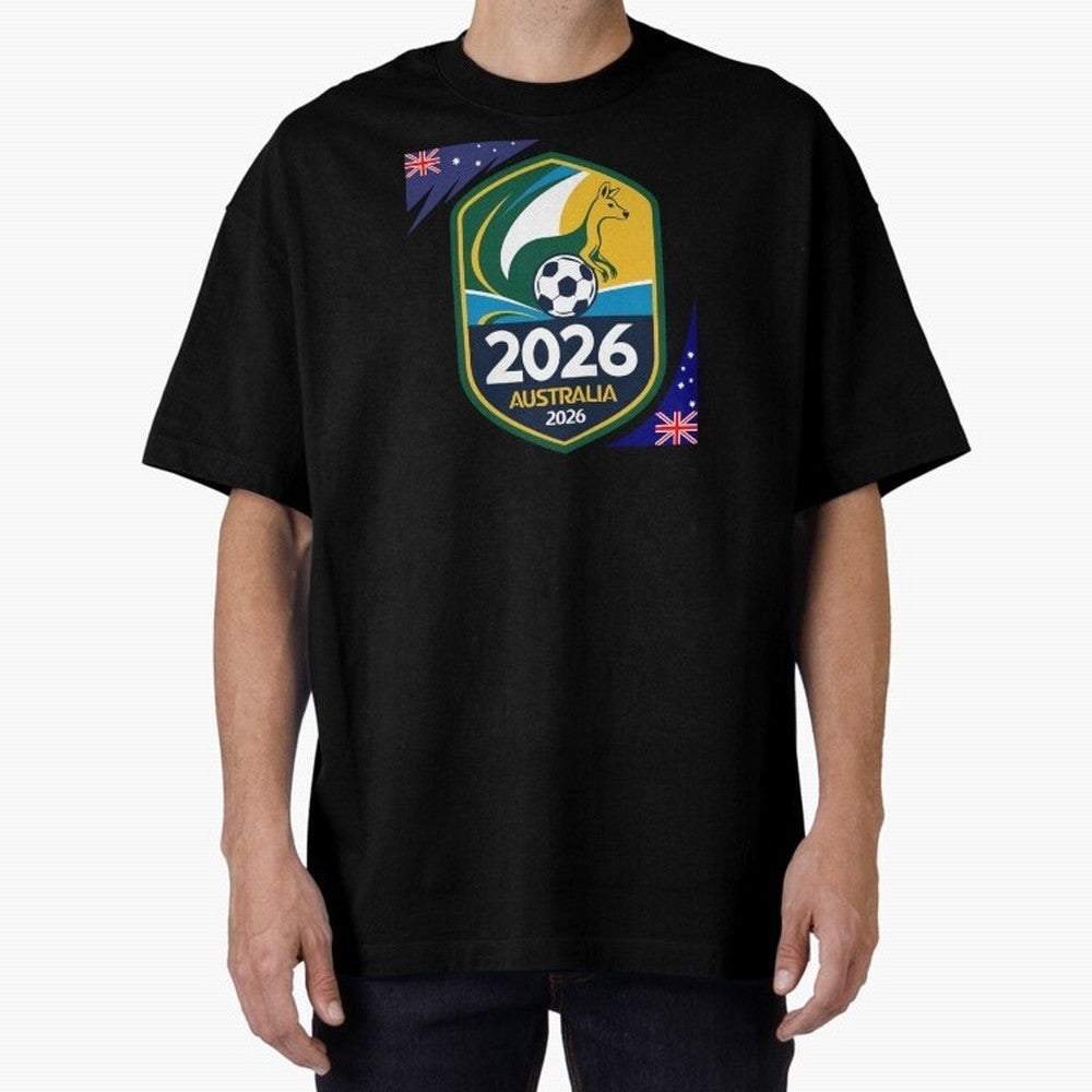 Australia WC2026 Classic T-Shirt Enjoy the Biggest Football Party of FIFA World Cup 2026 Group Stage Filled with Messi, England Energy, Global Supporter Spirit, Legendary Goals, National Colors and Tournament Celebration; Great for Watch Parties,
