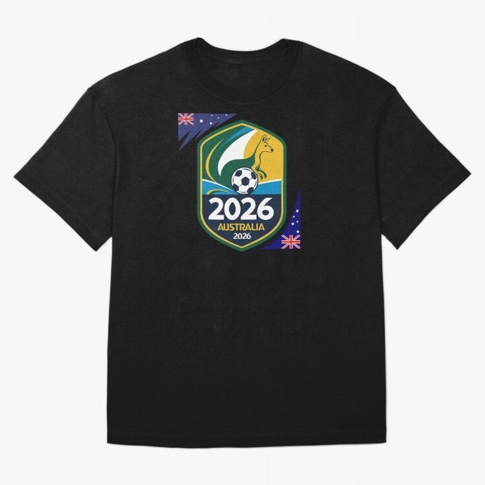 Australia WC2026 Classic T-Shirt Enjoy the Biggest Football Party of FIFA World Cup 2026 Group Stage Filled with Messi, England Energy, Global Supporter Spirit, Legendary Goals, National Colors and Tournament Celebration; Great for Watch Parties,