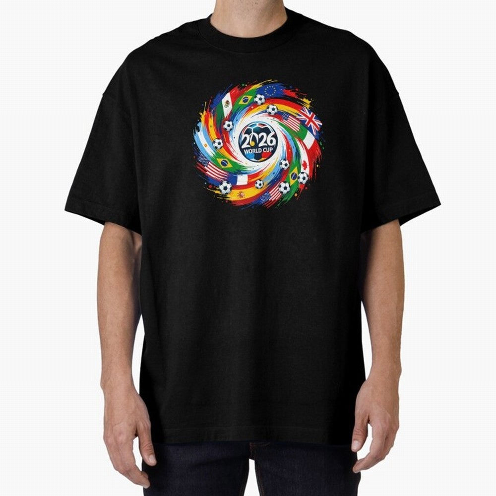 2026 World Cup, FIFA World Cup 2026 Soccer Classic T-Shirt Celebrate FIFA World Cup 2026 Spirit, with Portugal, Spain and Germany, Haaland, Game Day Rituals, Football Legends, Country Pride and the Road to the Final; Great for Watch Parties, Sports
