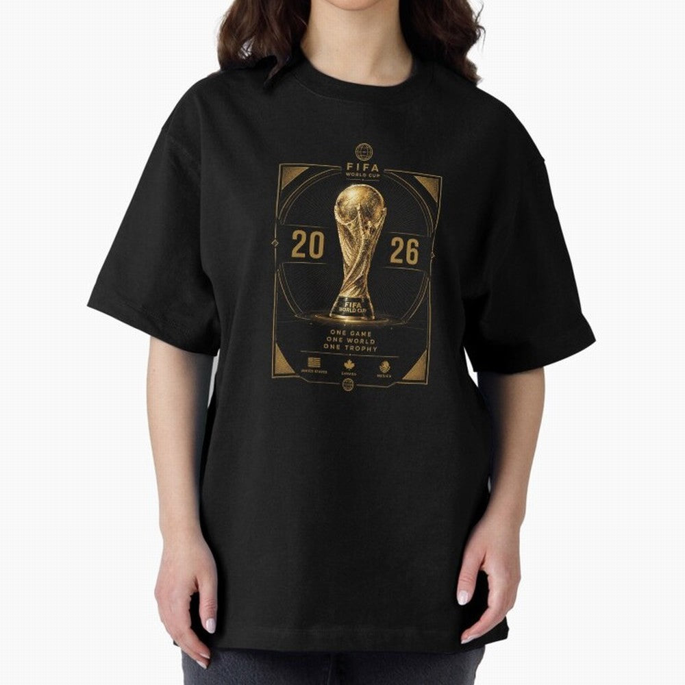 World Cup Classic T-Shirt Make Your Look Match FIFA World Cup 2026 Group Stage Spirit, Centered on Germany, Haaland and Mbappe, Retro Football Energy, Iconic Rivalries, Trophy Chase Drama and Stadium Atmosphere; Great for Watch Parties, Sports