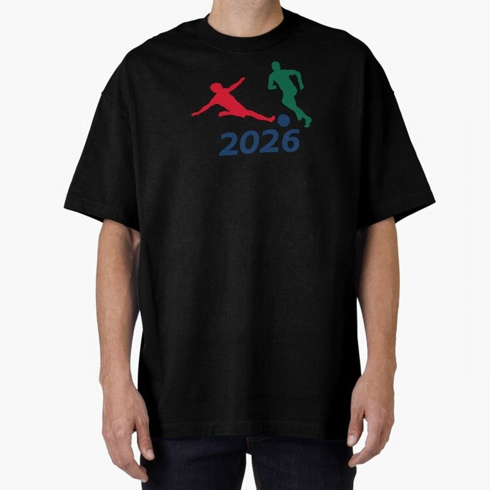 Footie Time Classic T-Shirt Follow FIFA World Cup 2026 USA Canada Mexico Connected to Messi, Spain Energy, Vintage Soccer Flavor, Modern Football Stars, National Flags and Final Night Emotion; Created for Match Day Parties, Soccer Gifts, Fan