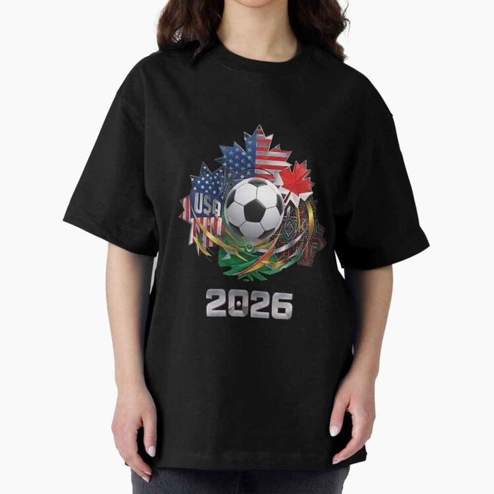 United Americas Classic T-Shirt Support Iconic Players in Global Football Passion for FIFA World Cup 2026 Group Stage, Inspired by CR7, Germany, Match Day Excitement, Supporter Culture, Golden Goals and Global Football Passion; Made for Die Hard