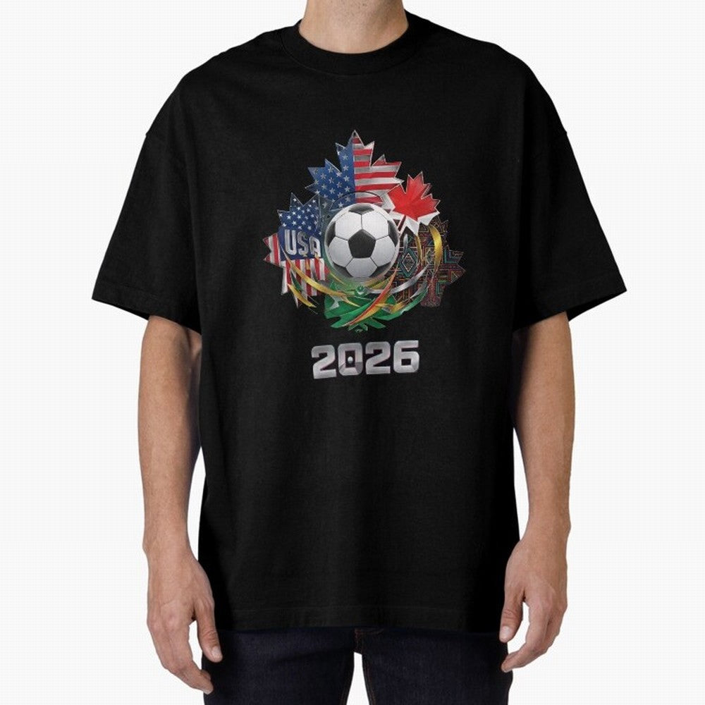 United Americas Classic T-Shirt Support Iconic Players in Global Football Passion for FIFA World Cup 2026 Group Stage, Inspired by CR7, Germany, Match Day Excitement, Supporter Culture, Golden Goals and Global Football Passion; Made for Die Hard