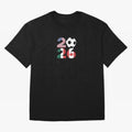 2026 soccer logo Classic T-Shirt Honor the Football Icons of Match Day Hype around FIFA World Cup 2026 Group Stage, Mbappe, Argentina and Brazil, Game Day Rituals, Football Legends, Country Pride and the Road to the Final; Ideal for Football Dads,