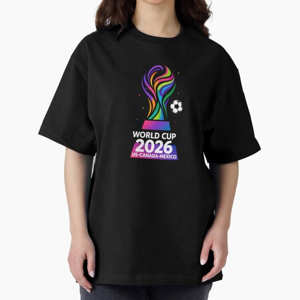 World Cup 2026 US-Canada-Mexico Soccer Trophy Classic T-Shirt Bring Supporter Culture to the FIFA World Cup 2026 USA Canada Mexico Journey through Messi Highlights, Spain Pride, Football History, Final Match Energy, Crowd Noise and Once in a