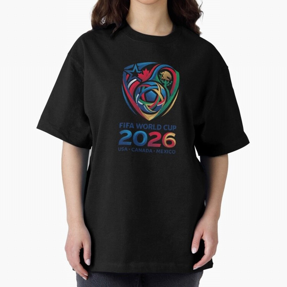 World Cup 2026 Fan Design ¨C United by Football Classic T-Shirt Celebrate National Team Dreams in Global Football Passion for FIFA World Cup 2026, Celebrating Haaland and Mbappe, France and Portugal, Stadium Memories, Football Loyalty,