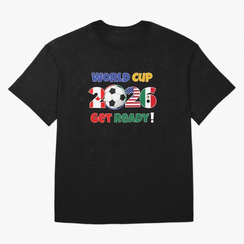 World Cup 2026, World Cup 2026, Soccer Fan Graphic, Football Lover Classic T-Shirt Enjoy the FIFA World Cup 2026 USA Canada Mexico Journey through Cristiano Ronaldo Highlights, France and Portugal Pride, Football Passion, Legendary Performances,