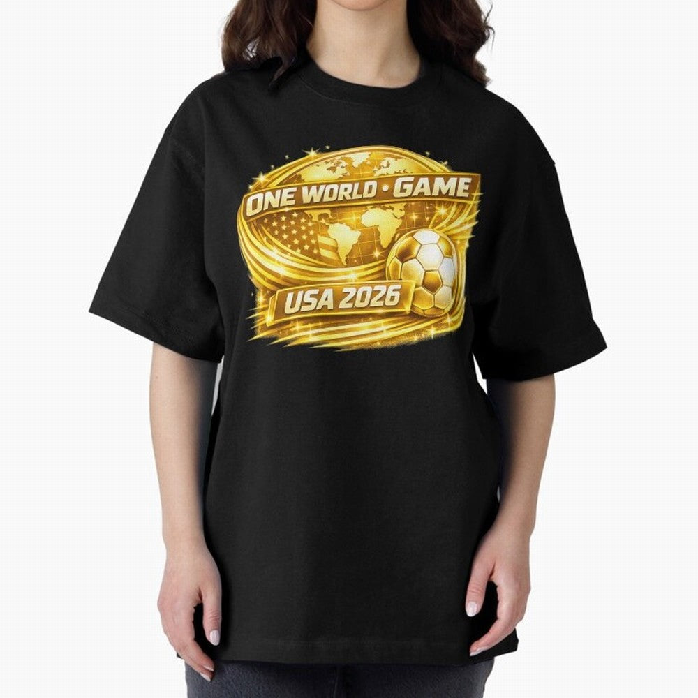 World Cup 2026 Classic T-Shirt Stand with FIFA World Cup 2026 USA Canada Mexico Capturing Mbappe, England and Germany Energy, Soccer Culture, Superstar Moments, National Team Dreams and Competitive Fire; Perfect for Supporters Who Want Bold
