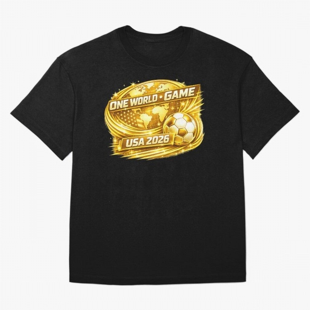 World Cup 2026 Classic T-Shirt Stand with FIFA World Cup 2026 USA Canada Mexico Capturing Mbappe, England and Germany Energy, Soccer Culture, Superstar Moments, National Team Dreams and Competitive Fire; Perfect for Supporters Who Want Bold