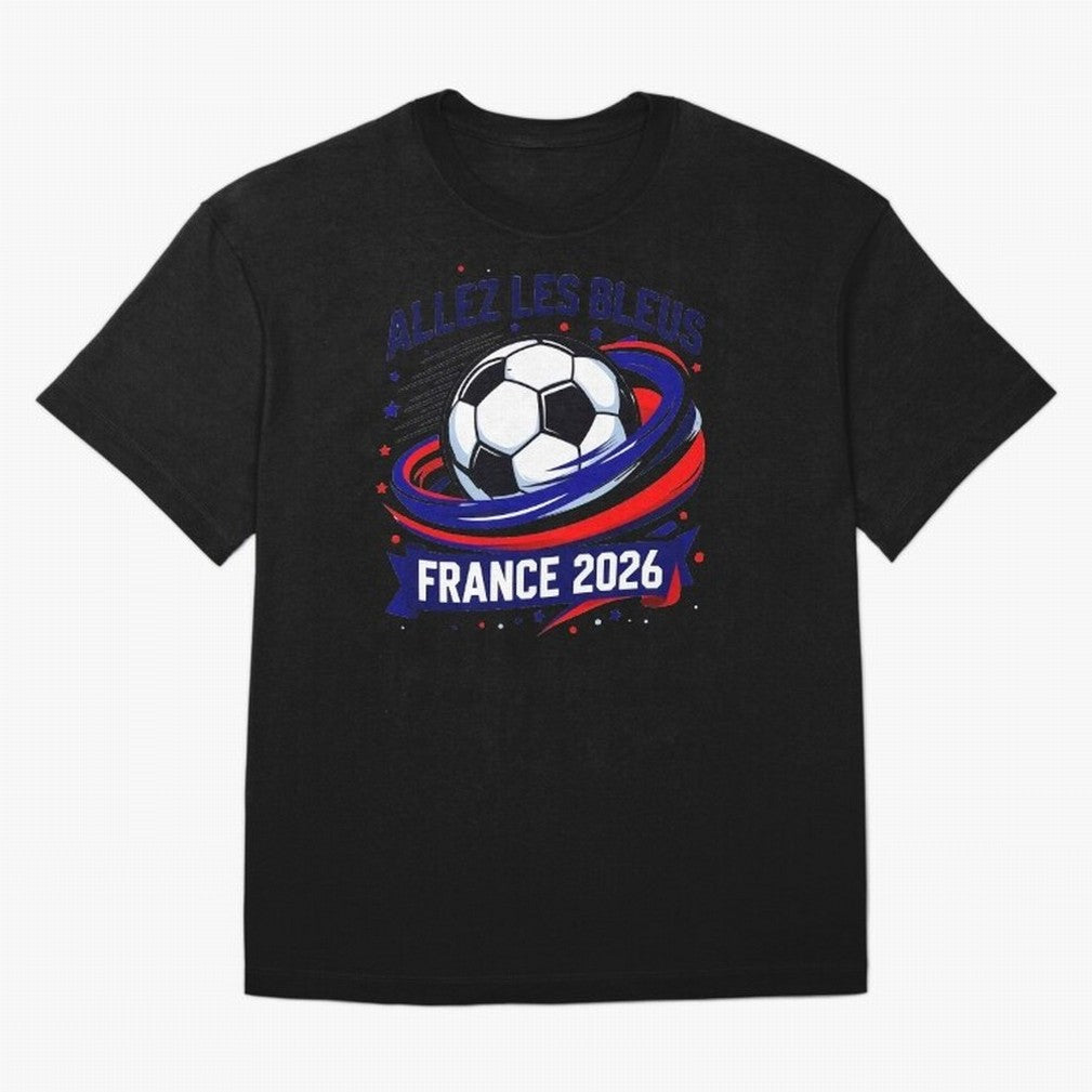 France Fan Art World Cup 2026 Classic T-Shirt Honor FIFA World Cup 2026 USA Canada Mexico Driven by Neymar, Portugal Energy, Goal Celebration Energy, Supporter Heritage, Football Icons and Worldwide Tournament Joy; Ideal for Football Dads, Football