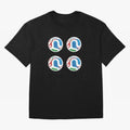 2026 World Soccer Ball Sticker Pack (4 pcs) Classic T-Shirt Celebrate the Biggest Stage of FIFA World Cup 2026 for Fans of Messi, Neymar and Mbappe and Argentina, France and Brazil, Bringing Classic Soccer Heritage, Championship Pressure, Fan