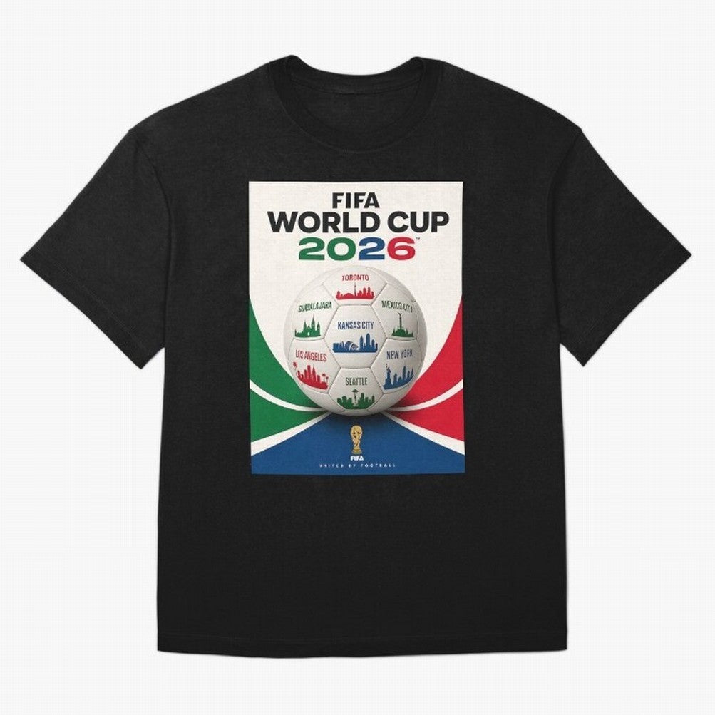 North America Football 2026 Classic T-Shirt Celebrate National Team Dreams in FIFA World Cup 2026 USA Canada Mexico for Fans of CR7 and Messi and Spain, Bringing Sports Nostalgia, International Competition, Famous Players and Unforgettable