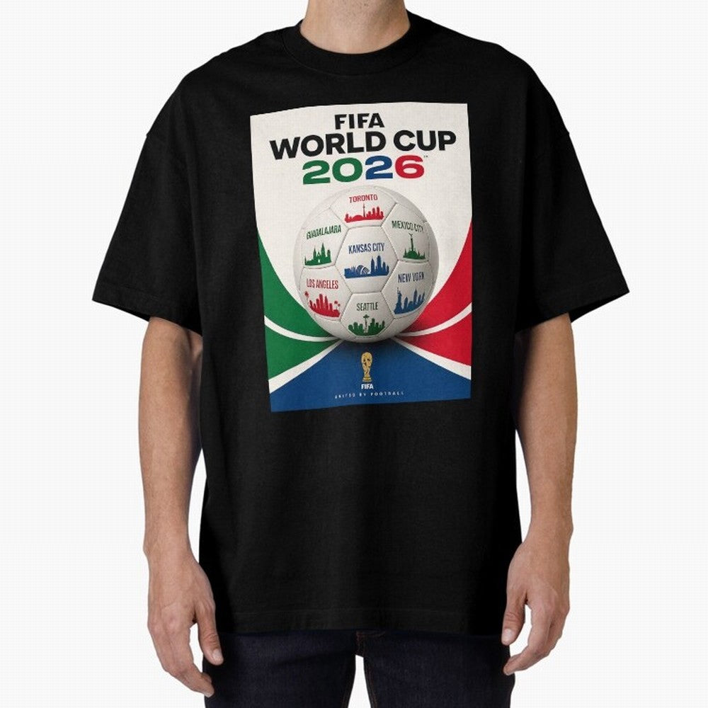 North America Football 2026 Classic T-Shirt Celebrate National Team Dreams in FIFA World Cup 2026 USA Canada Mexico for Fans of CR7 and Messi and Spain, Bringing Sports Nostalgia, International Competition, Famous Players and Unforgettable