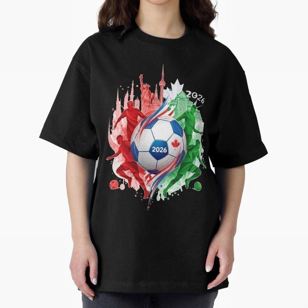 Internation Unity 2026 Classic T-Shirt Feel Match Day Hype around FIFA World Cup 2026 USA Canada Mexico, Mbappe, Brazil, Goal Celebration Energy, Supporter Heritage, Football Icons and Worldwide Tournament Joy; Ideal for Fans Who Follow Messi,