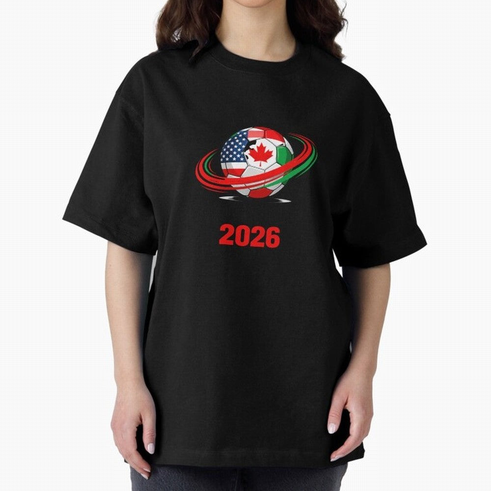 World Cup 2026, Soccer Ball, USA Canada Mexico Football Classic T-Shirt Join Global Football Passion for FIFA World Cup 2026 USA Canada Mexico, Built around Messi, England, Football History, Final Match Energy, Crowd Noise and Once in a Lifetime