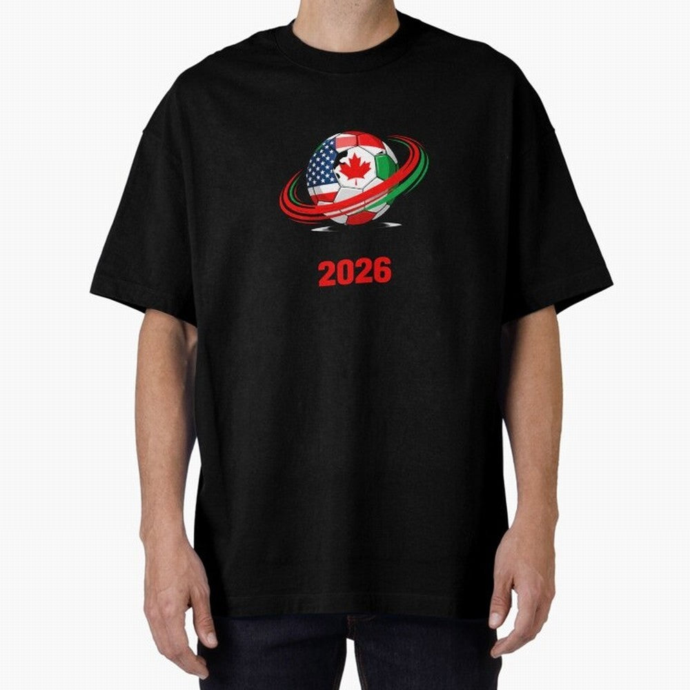 World Cup 2026, Soccer Ball, USA Canada Mexico Football Classic T-Shirt Join Global Football Passion for FIFA World Cup 2026 USA Canada Mexico, Built around Messi, England, Football History, Final Match Energy, Crowd Noise and Once in a Lifetime