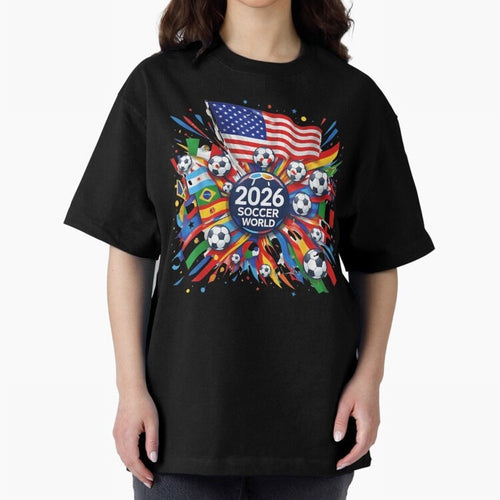 2026 Soccer World Cup United States Mexico Canada Football Championship Tournament Classic T-Shirt Bring World Football Passion into FIFA World Cup 2026 USA Canada Mexico Spirit, Driven by Argentina, Mbappe and Neymar, Soccer Culture, Superstar