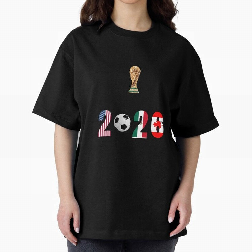 FIFA WORLD CUP Classic T-Shirt Make Memories around FIFA World Cup 2026 Spirit, Built around Argentina, Cristiano Ronaldo, Haaland and CR7, Global Supporter Spirit, Legendary Goals, National Colors and Tournament Celebration; Ideal for Football