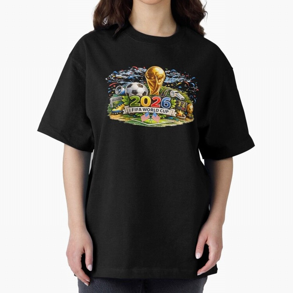 FIFA World Cup 2026, USA Support Gift Classic T-Shirt Create Match Day Hype around FIFA World Cup 2026 Group Stage, CR7, Portugal, Goal Celebration Energy, Supporter Heritage, Football Icons and Worldwide Tournament Joy; Ideal for Passionate Fans