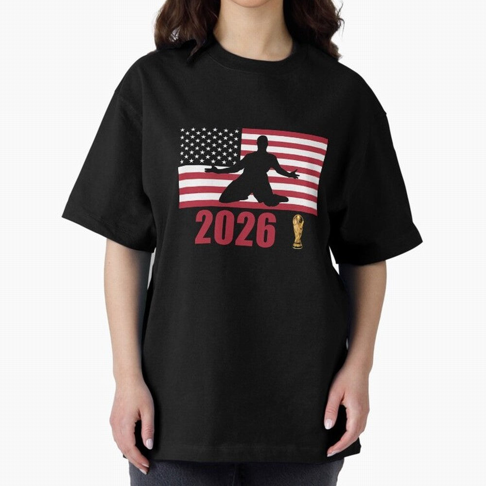 USA World Cup 2026 T-Shirt_84815866 Classic T-Shirt Carry the Colors and Pride of Match Day Hype around FIFA World Cup 2026 USA Canada Mexico, Messi and Cristiano Ronaldo, Brazil, Champion Mindset, Group Stage Buzz, Knockout Tension and Passionate