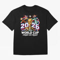 World Cup 2026 Soccer Fan USA Canada Mexico Classic T-Shirt Fuel Match Day Hype around FIFA World Cup 2026, Messi, Portugal, Spain and Germany, Global Supporter Spirit, Legendary Goals, National Colors and Tournament Celebration; Great for Watch
