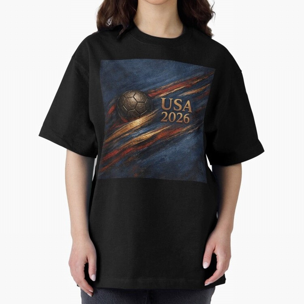 Bronze Inspired USA 2026 Soccer Theme Classic T-Shirt Make Every Match About FIFA World Cup 2026 Group Stage Spirit, Celebrating Brazil, Portugal and Argentina, Messi and Cristiano Ronaldo, Goal Celebration Energy, Supporter Heritage, Football