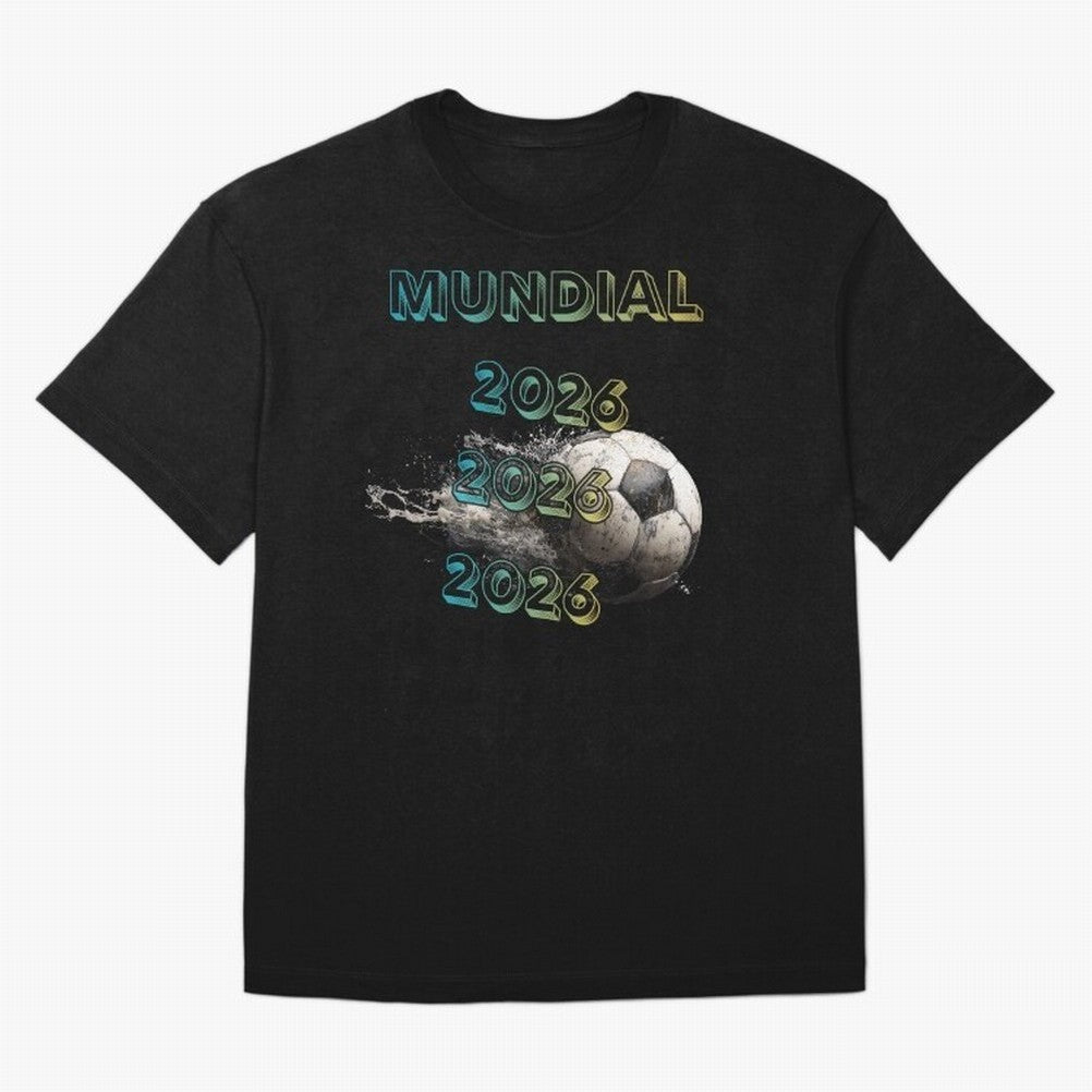 Mundial 2026_ T-Shirts and gifts for football, soccer fans Classic T-Shirt Celebrate Supporters United by FIFA World Cup 2026 Group Stage for Fans of Cristiano Ronaldo and Argentina, France and Brazil, Bringing Football History, Final Match Energy,