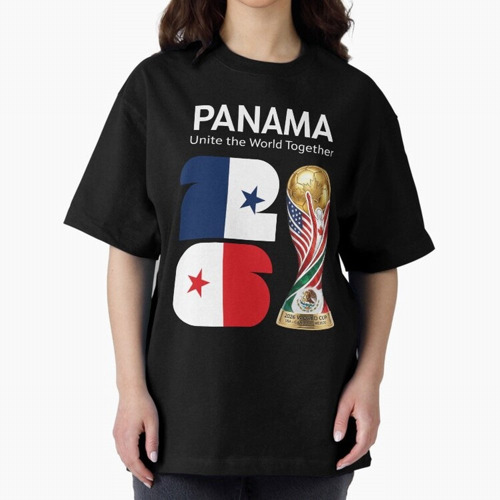 World Cup 2026, IMG 027, PANAMA 002 Classic T-Shirt Honor the Football Icons of FIFA World Cup 2026 Spirit, Featuring England, Messi, Vintage Soccer Flavor, Modern Football Stars, National Flags and Final Night Emotion; Great for Watch Parties,