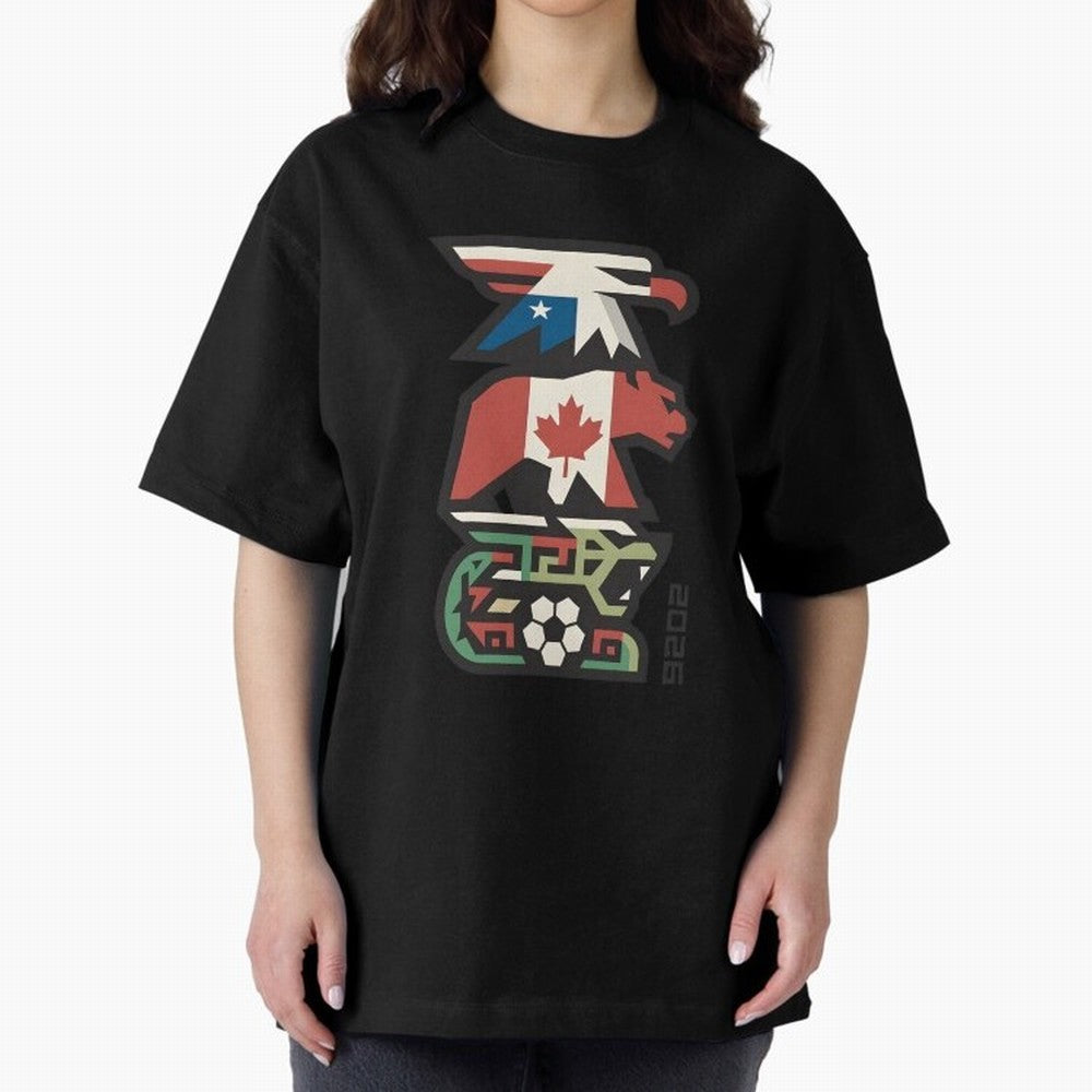 USA Canada Mexico World Cup 2026 Host Nations Classic T-Shirt Support Your Favorite Stars during FIFA World Cup 2026 USA Canada Mexico for Fans of Mbappe and England, Bringing Classic Soccer Heritage, Championship Pressure, Fan Loyalty and