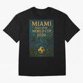 Miami Home of the World Cup 2026 Soccer Fan Poster ¡ª Tropical Art Print Classic T-Shirt Bring International Match Energy to Match Day Hype around FIFA World Cup 2026 Group Stage, Neymar, Haaland and Cristiano Ronaldo, Argentina, Global Supporter