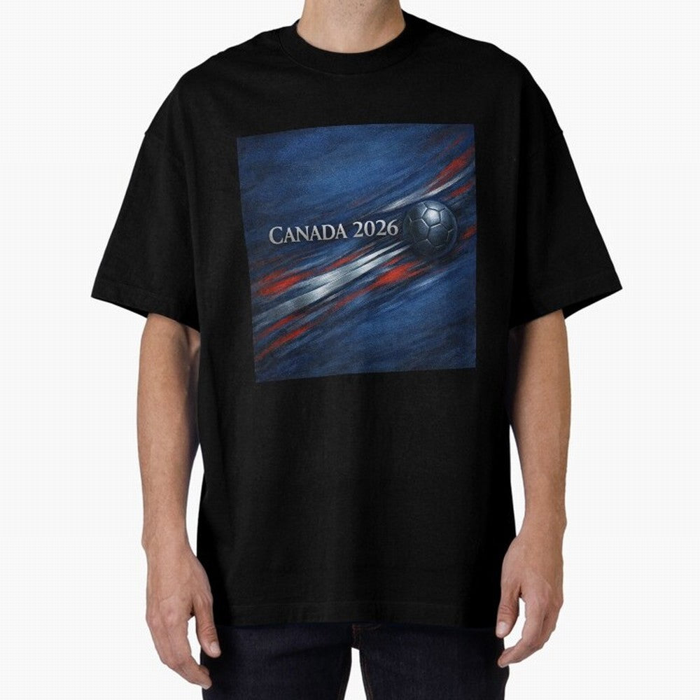 Canada 2026 Soccer Inspired Design Classic T-Shirt Honor the Football Icons of FIFA World Cup 2026 for Fans of Mbappe and France, Bringing Match Day Excitement, Supporter Culture, Golden Goals and Global Football Passion; Ideal for Fans Who Follow