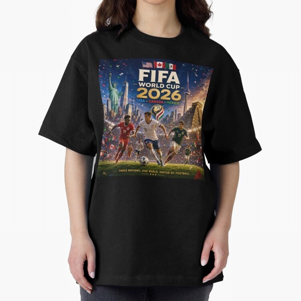 North America Soccer 2026 #football 2026 Classic T-Shirt Join the Countdown to FIFA World Cup 2026 USA Canada Mexico Spirit, Filled with France, Mbappe and Neymar, Game Day Rituals, Football Legends, Country Pride and the Road to the Final; Created