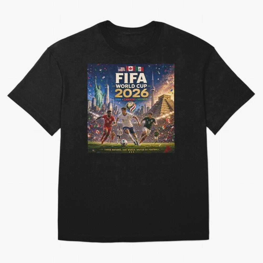 North America Soccer 2026 #football 2026 Classic T-Shirt Join the Countdown to FIFA World Cup 2026 USA Canada Mexico Spirit, Filled with France, Mbappe and Neymar, Game Day Rituals, Football Legends, Country Pride and the Road to the Final; Created
